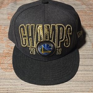 New Era Gray and Gold Champs Cap